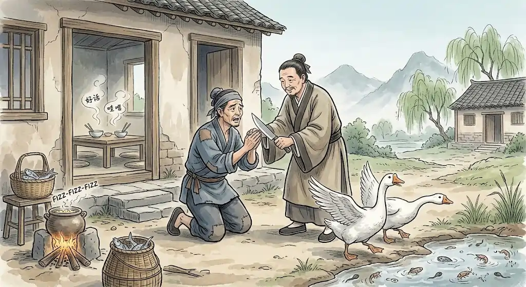 Why Geese Do Not Eat Fish