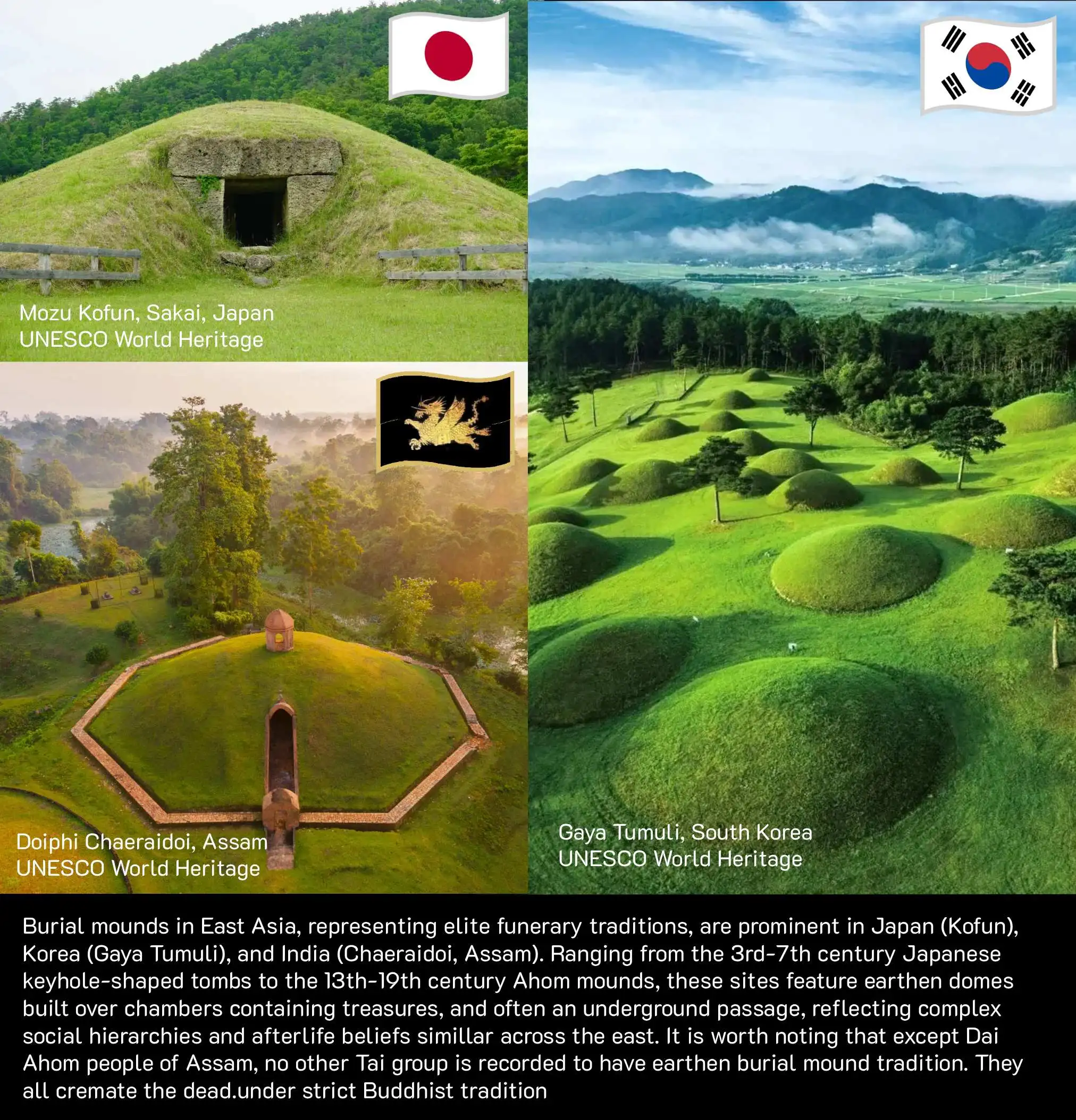 East Asian Burial Mounds
