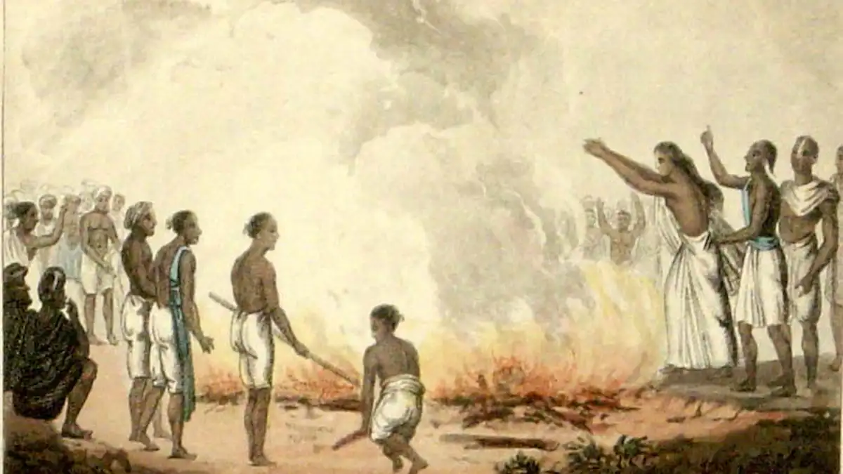 Sati is one of worst kind of gendered violence defended in the name of culture and traditions