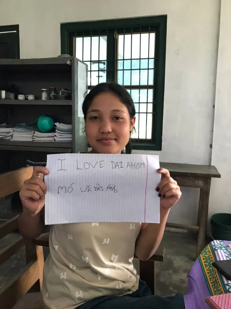 Ahom Language Day 2026 Placards