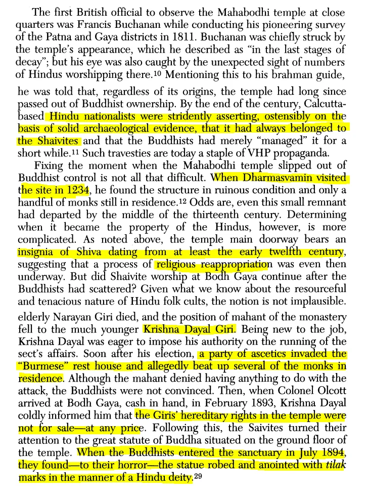 Appropriation of Buddha as a Hindu Deity (Copland 2004)
